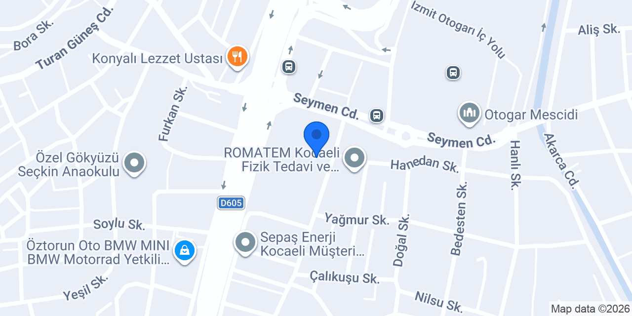 Özel Seymen Eğitim Kurumları konumu