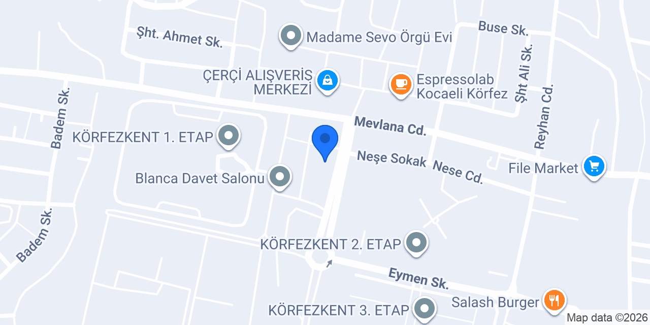 Körfez Ritim Dans konumu