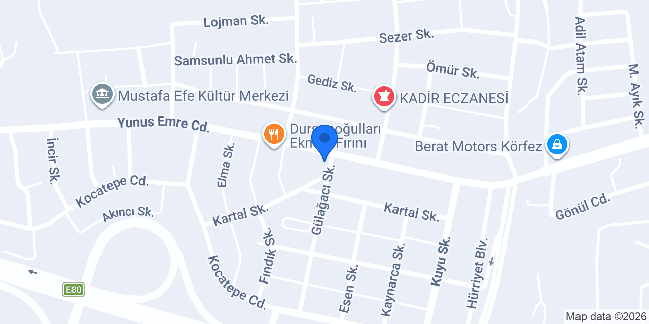 Körfez Restorasyon konumu