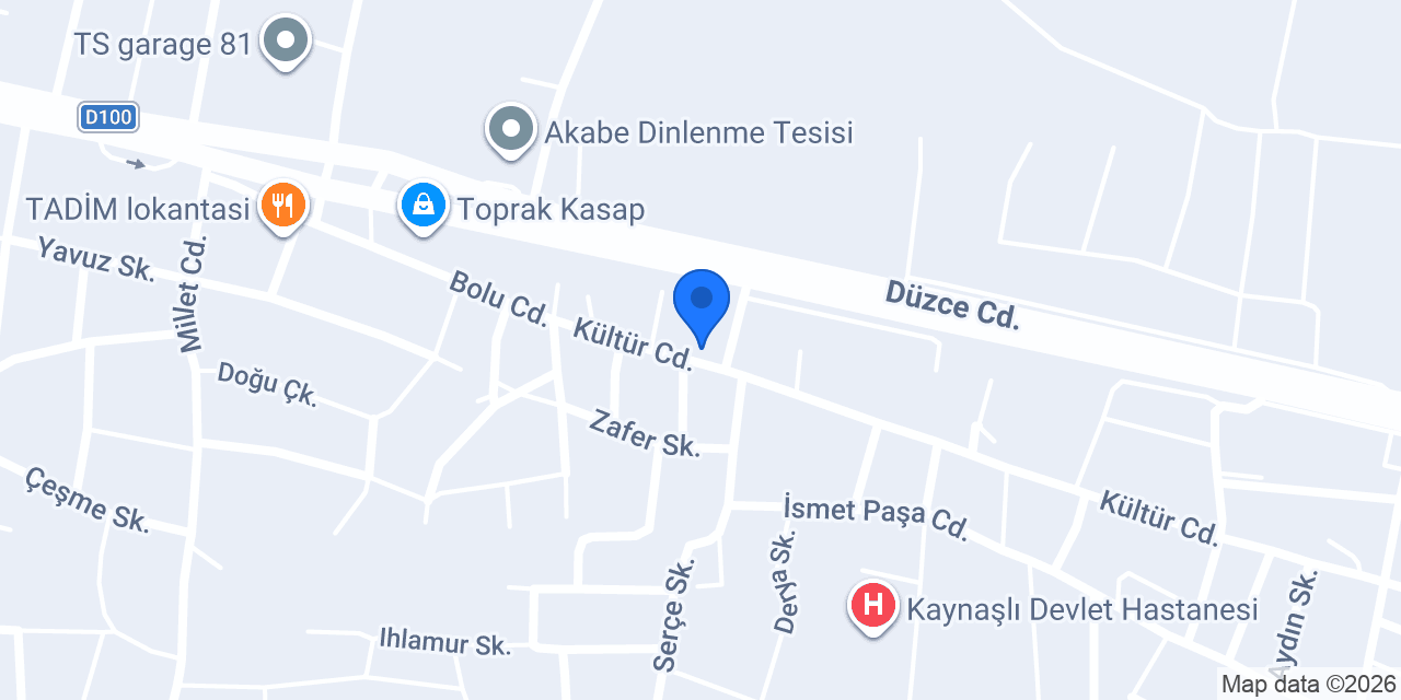 Stilsedekor konumu