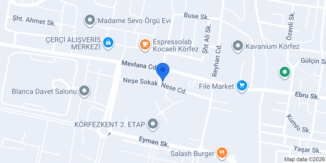 Corner Coffee Körfezkent konumu