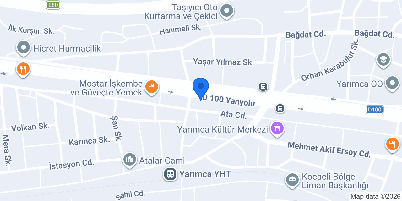 CEYLAN OTO konumu