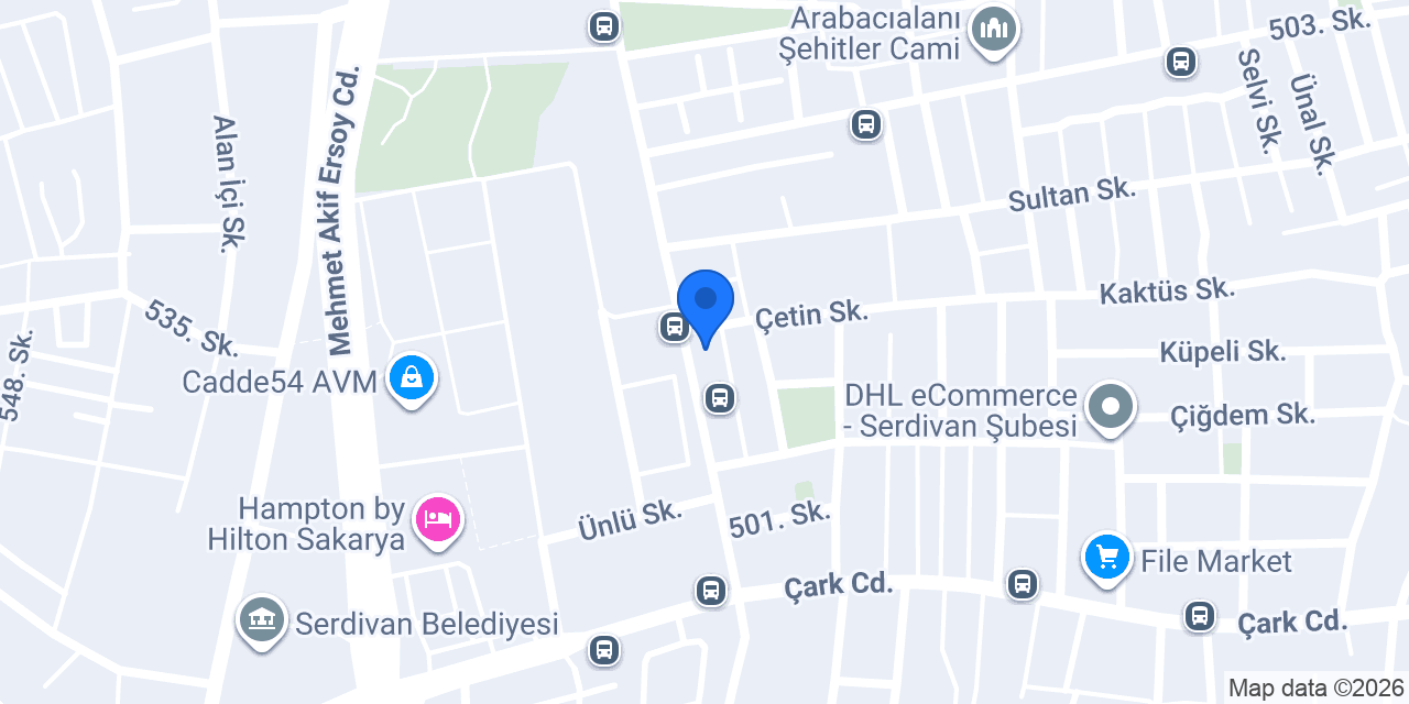 Safir Bayan Kuaförü konumu