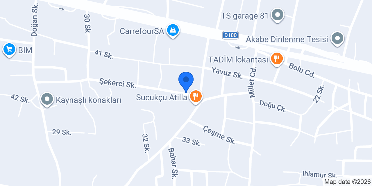 Özkan İtriyat Deposu konumu