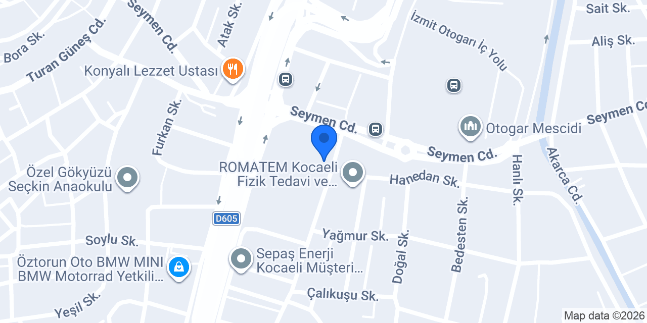 Kocaeli Eğitim Vakfı konumu