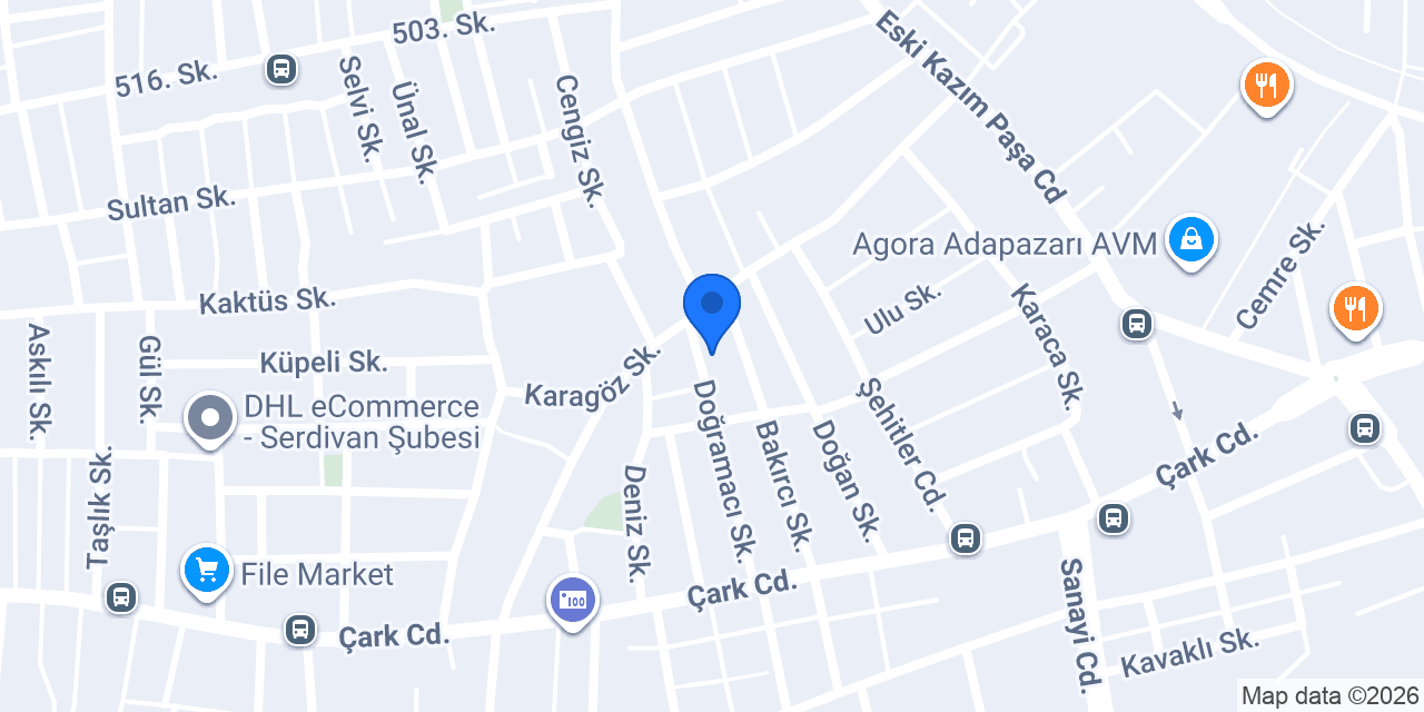 AYVAZ MOBİLYA AKSESUARLARI konumu