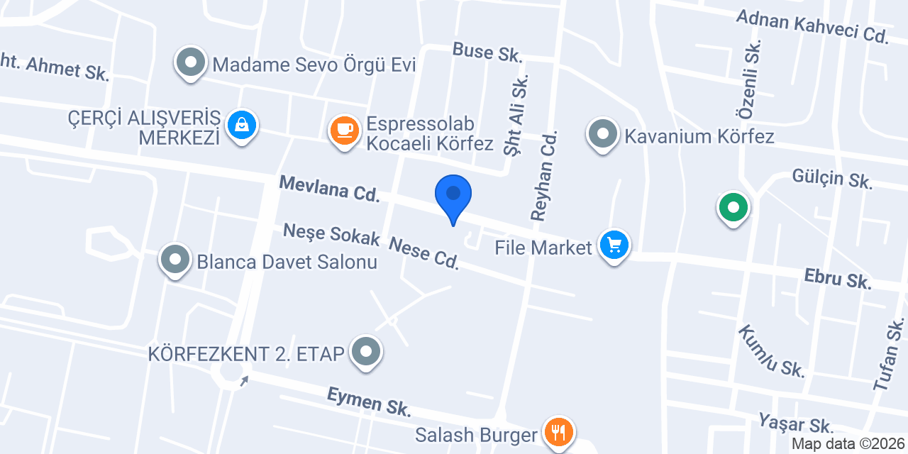 KAV YAPI İNŞAAT & OTOMOTİV konumu