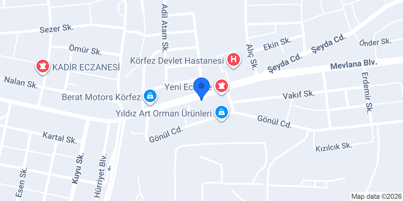 AY NET GÖZ OPTİK konumu