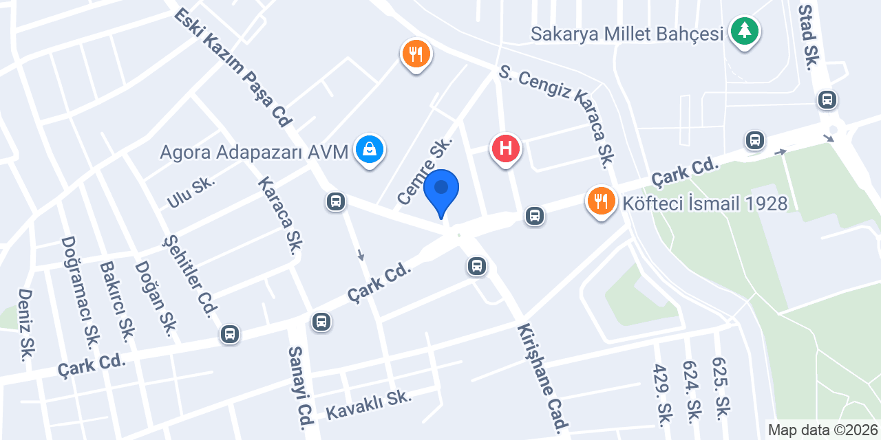 Zafer Yapı Malzemeleri konumu