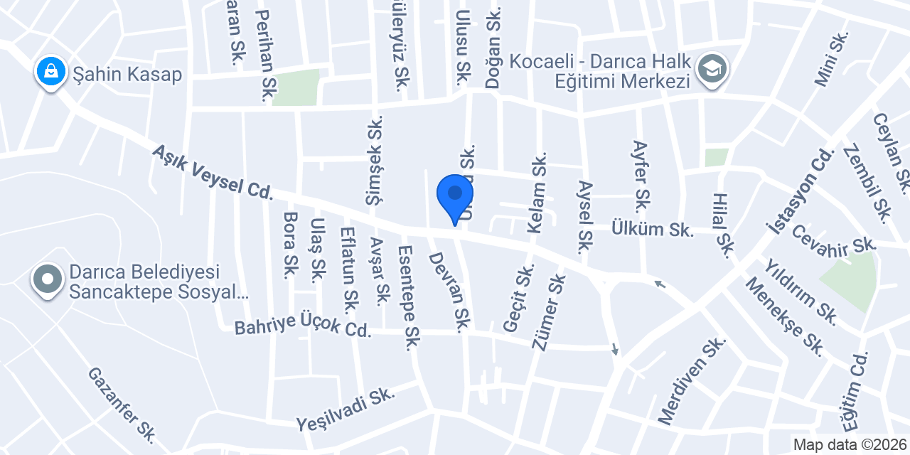 KAZIM KARABEKİR ÖZ MARAŞ DONDURMA konumu