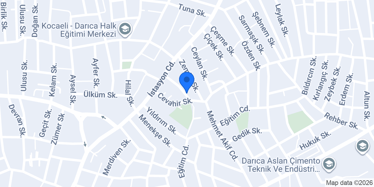 Ramazan usta ev konumu
