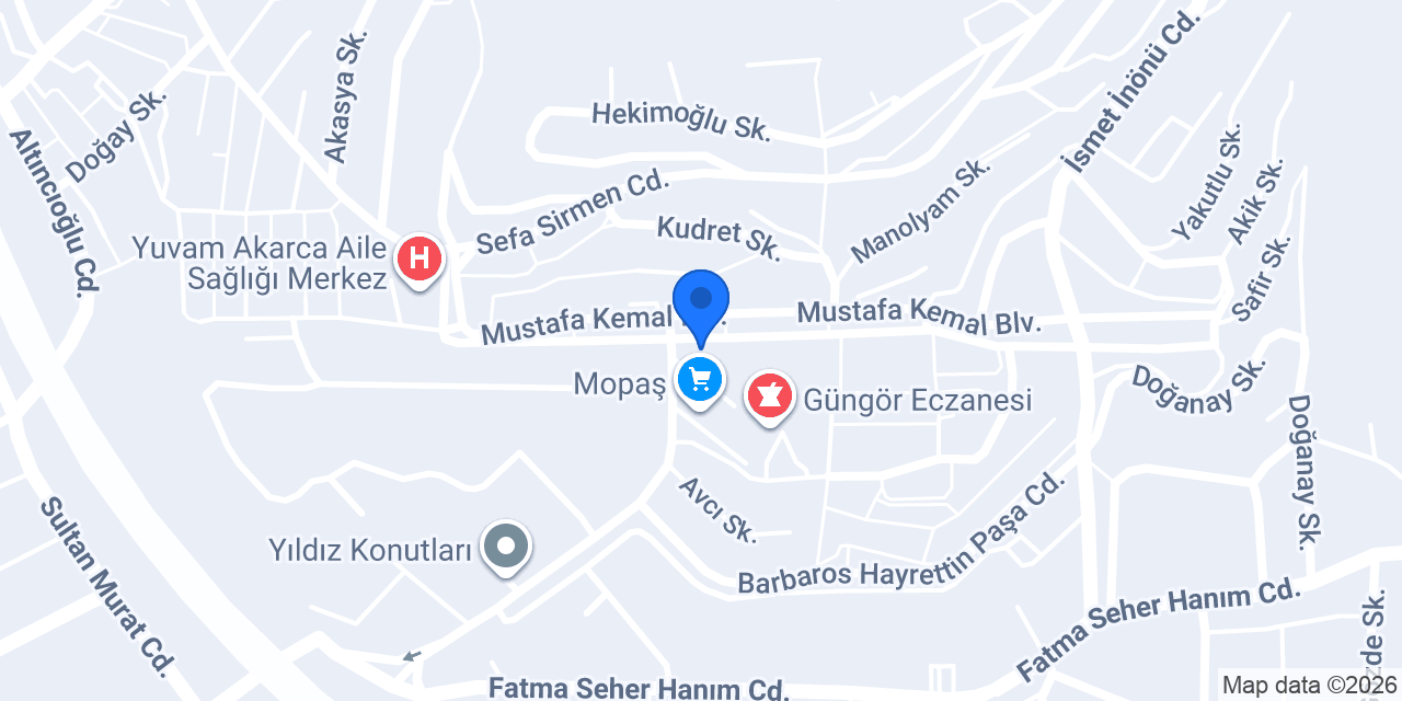 Nisa Pide Kebap Lahmacun konumu