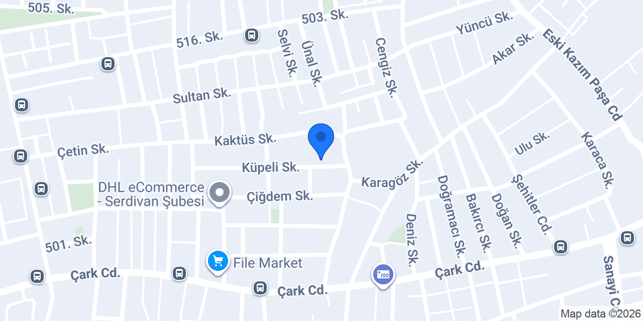 MK Kitap Sarayı konumu