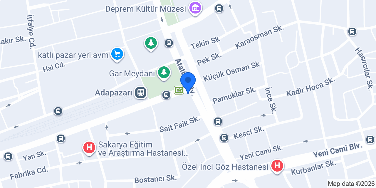Sakarya Tercüme konumu