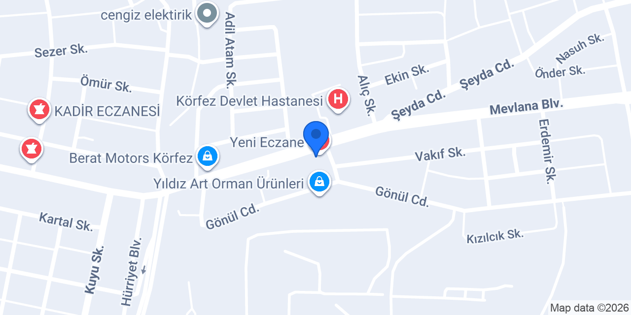 Anadolu Optik konumu