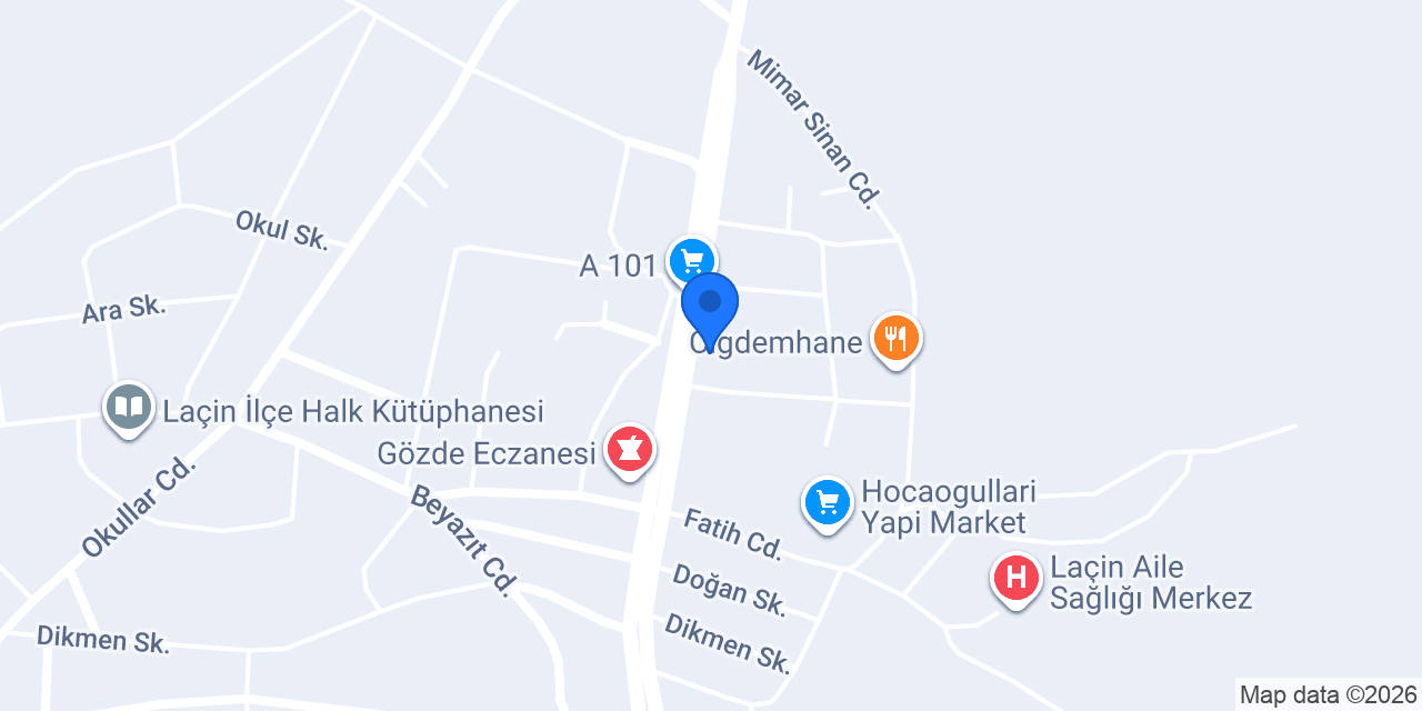 Asel veteriner klinik konumu