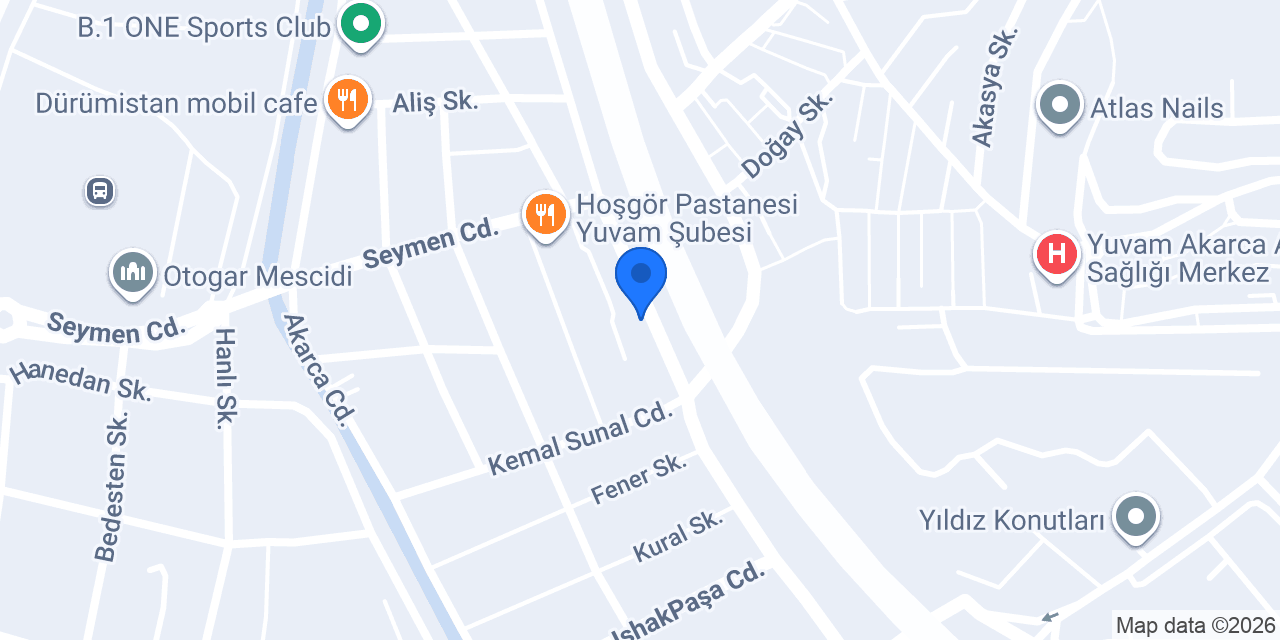 Çikolata Evim Kocaeli konumu