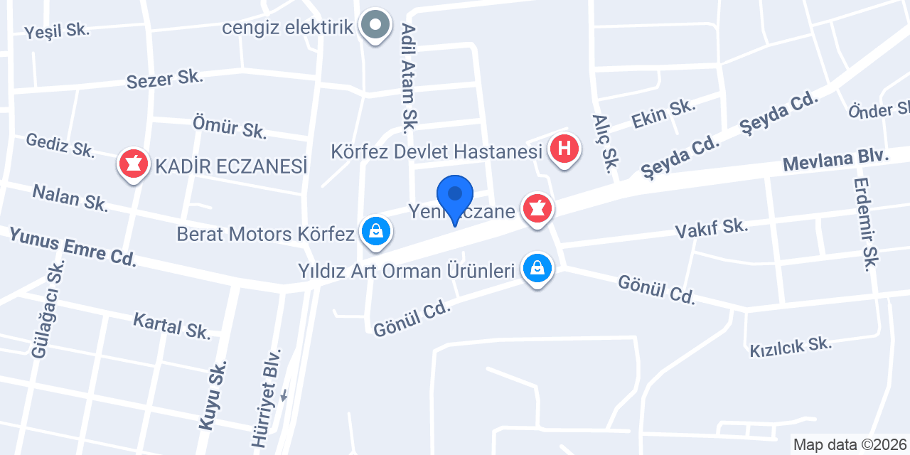 DENİZ ECZANESİ konumu