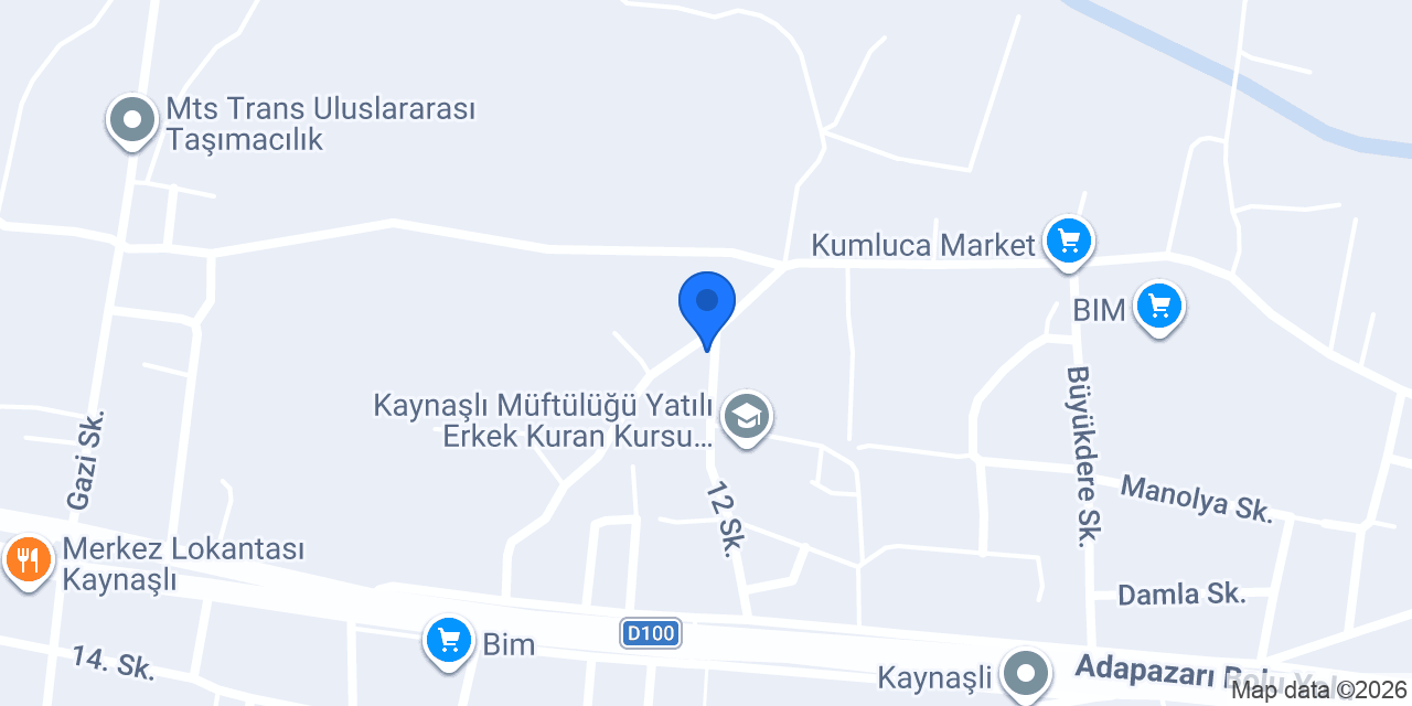 DÜZCE TADİLAT konumu