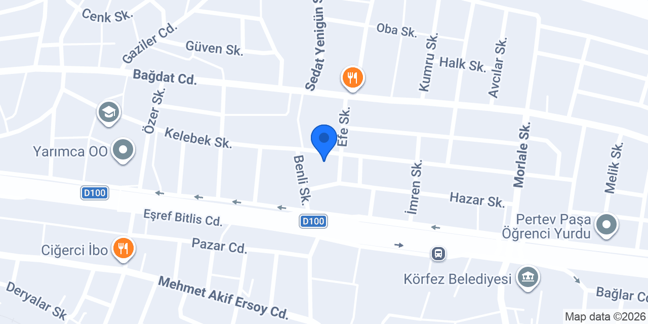 Kocaeli boya ustası konumu