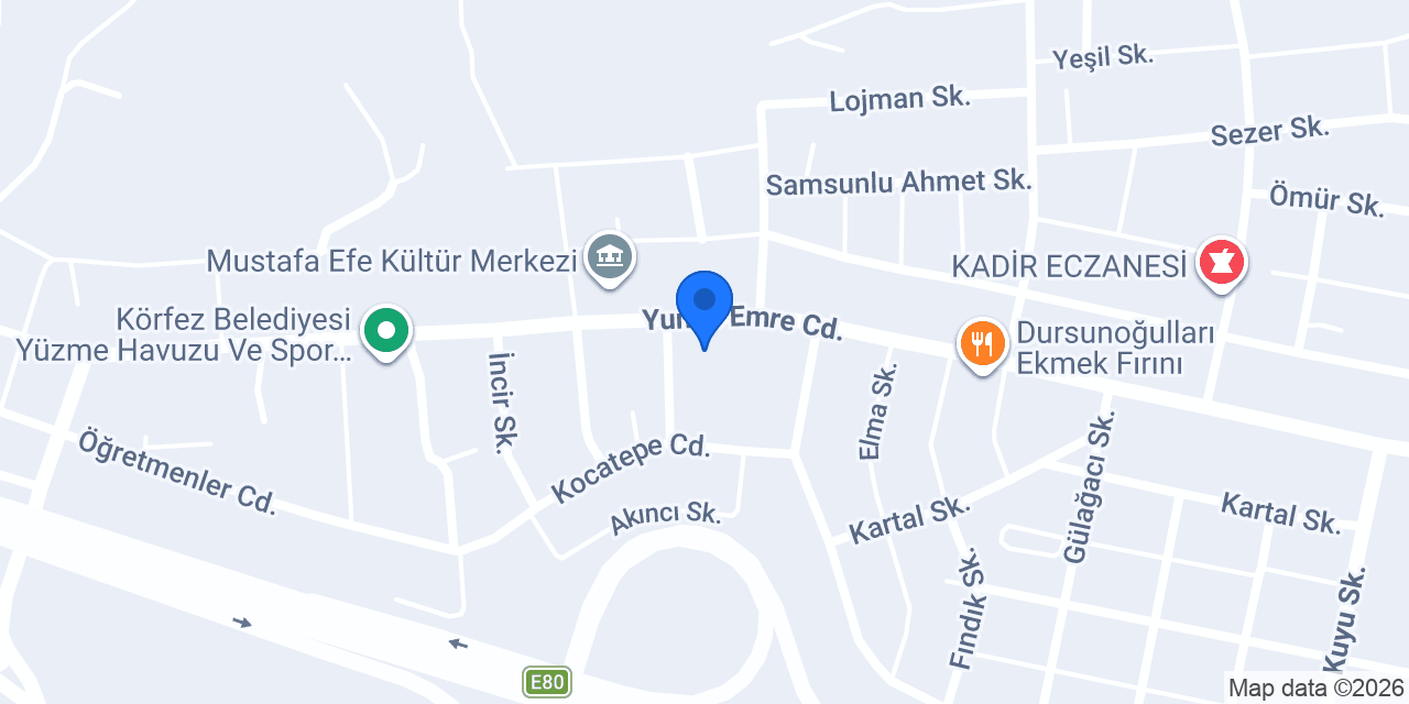 Uluğbey Ortaokulu konumu