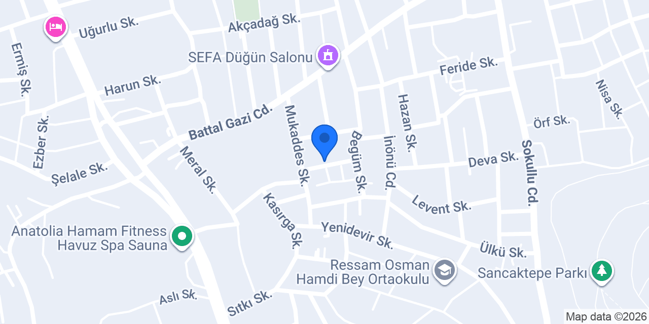 SefaTesisat konumu