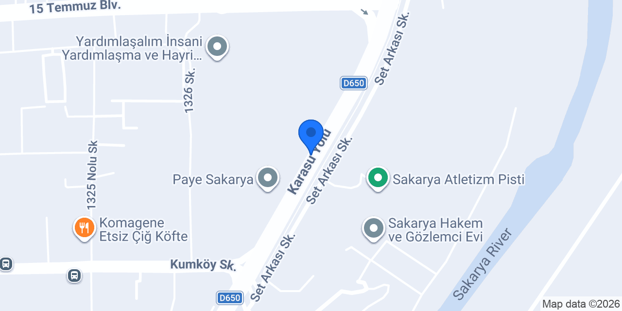 Karasu Erkek Öğrenci Yurdu konumu