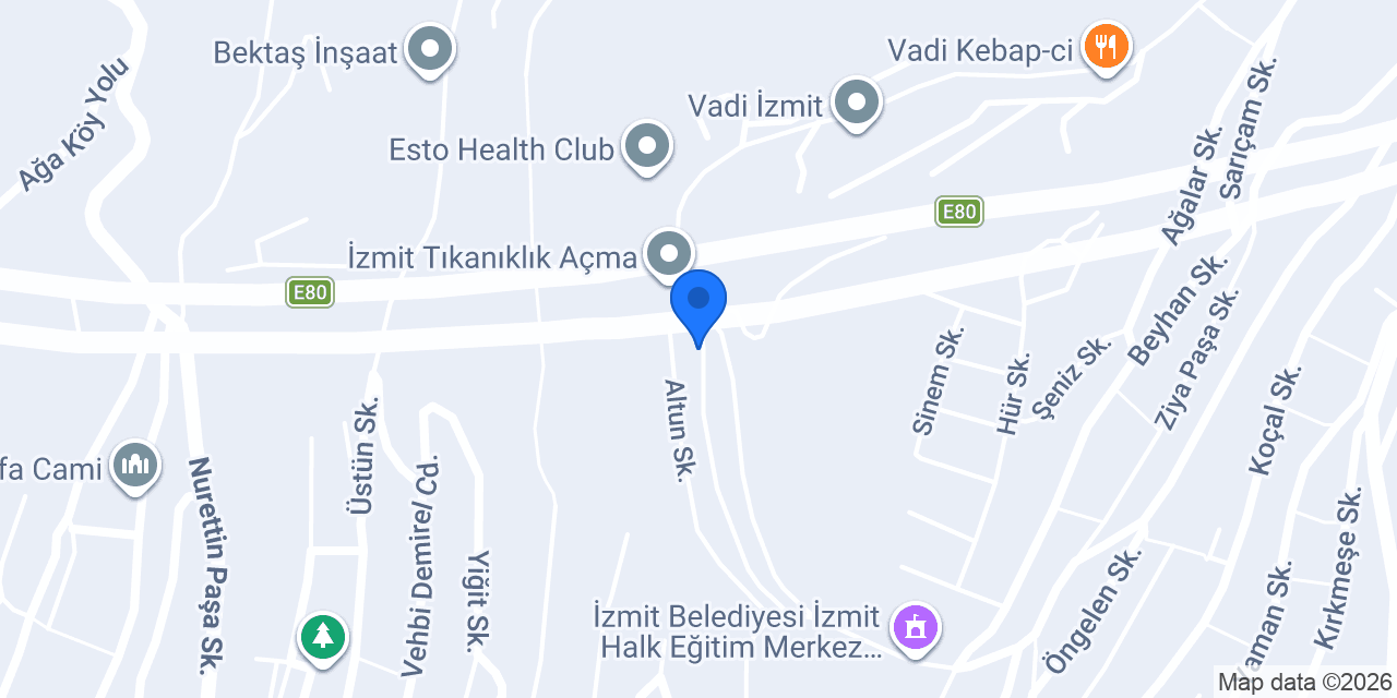 Nilce Home design konumu