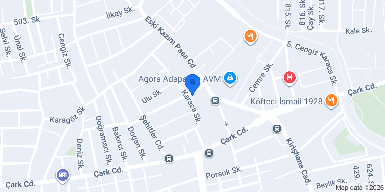 Kasım Erkek Kuaförü konumu