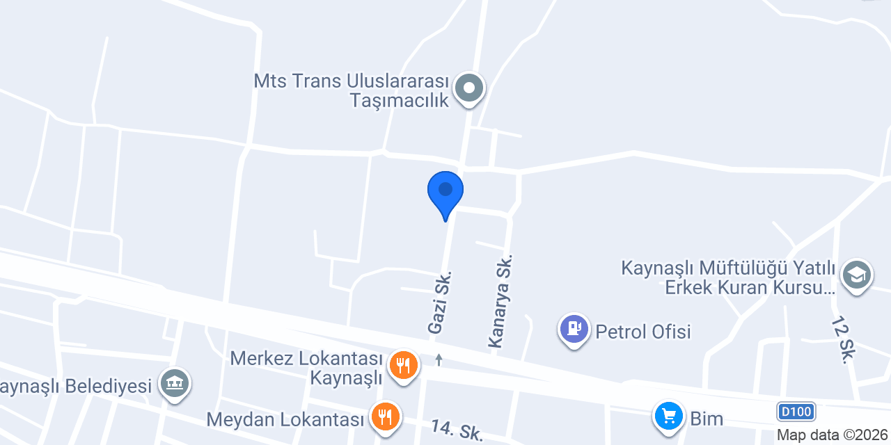 Bıçak Bileme Merkezi konumu