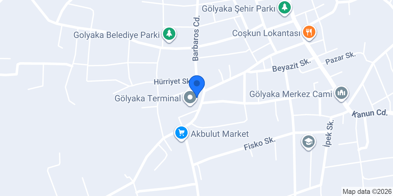 Gölyaka Polis Merkezi Amirliği konumu