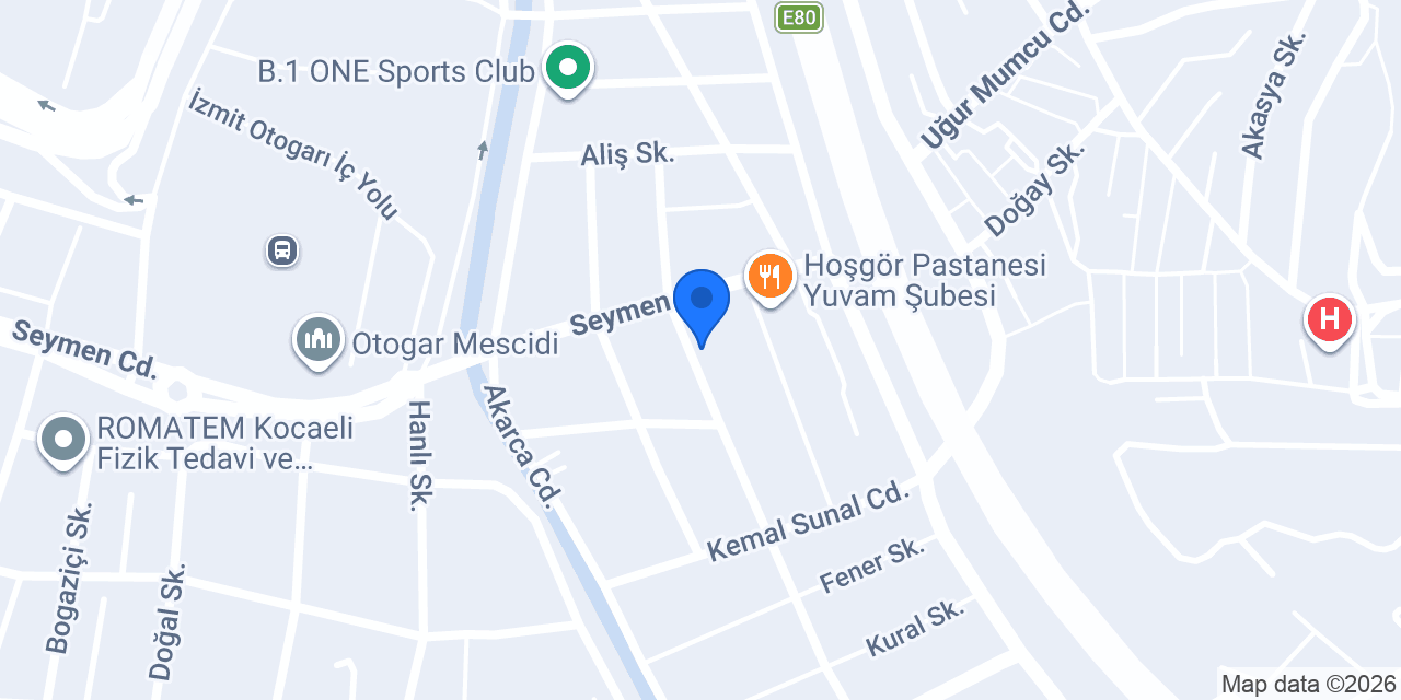 Diş Hekimi Aykut Hurma konumu