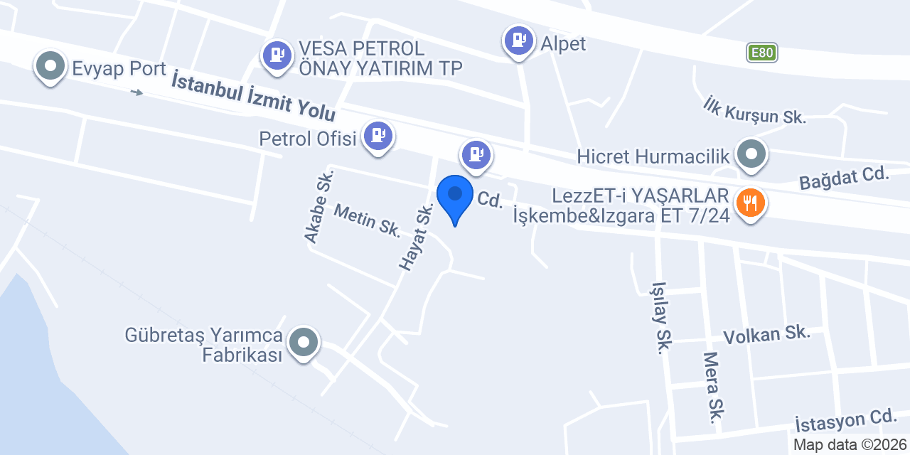 İZGİN DEPOLAMA konumu