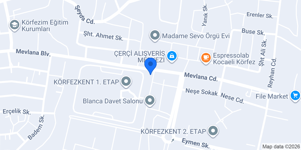 4.Boyut Playstations Körfezkent Şubesi konumu
