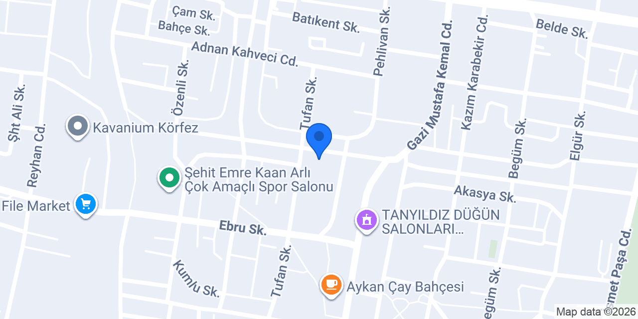 Mevlana İmam Hatip Ortaokulu konumu