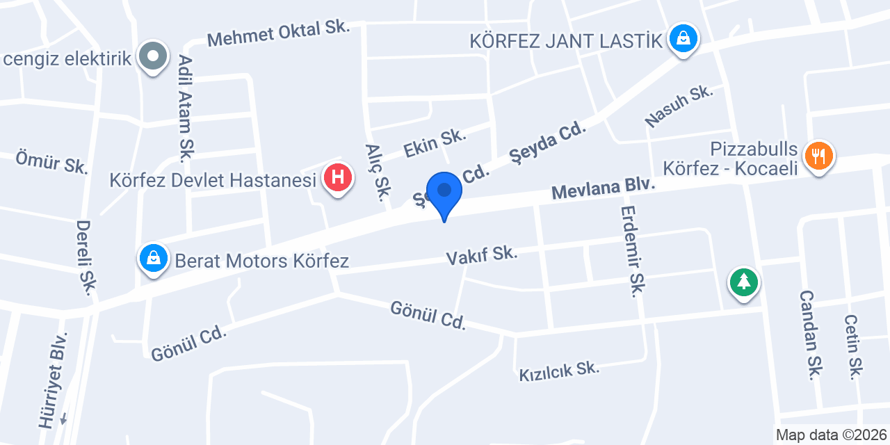 Evyap Mobilya Mutfak konumu