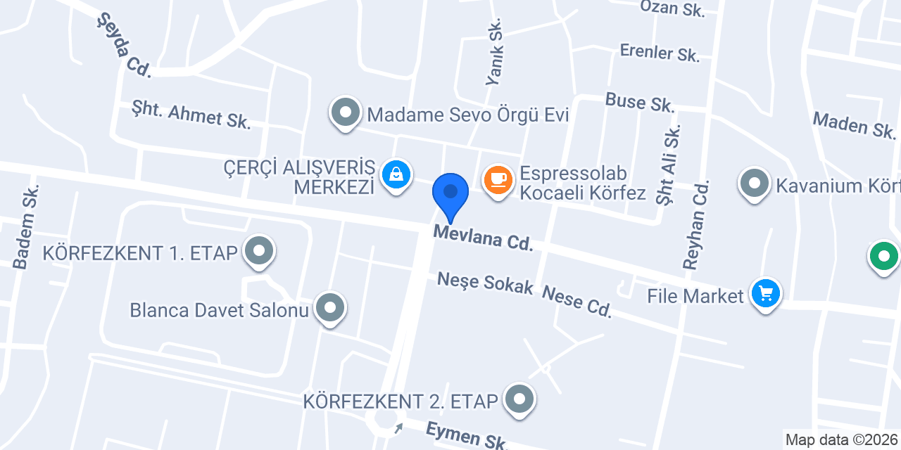 SMMM Ayşe LİKOS YUCA konumu