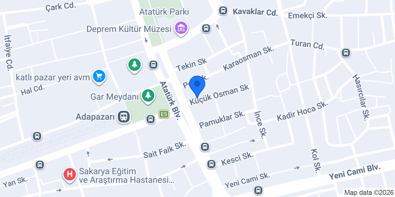 Çağlar Erkek Kuaförü konumu