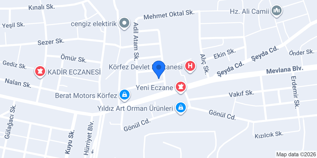 İSO Lahmacun ve Pide Salonu konumu