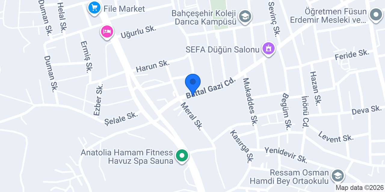 Sahil Dekor konumu