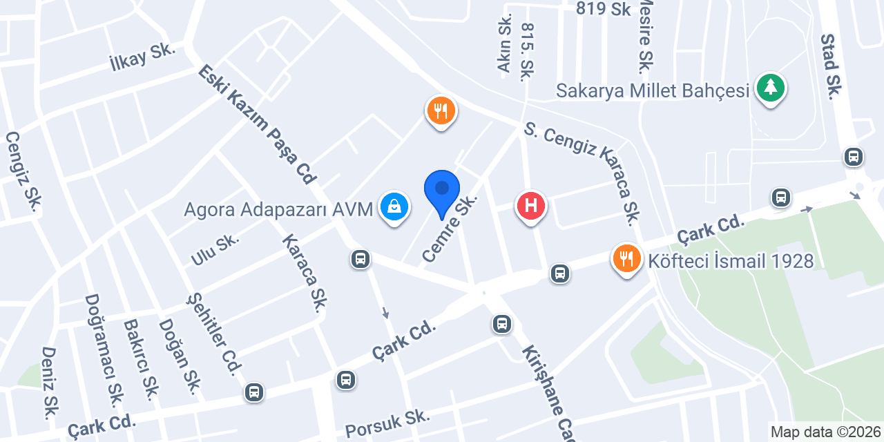 Maxident Ağız ve Diş Sağlığı Polikliniği konumu