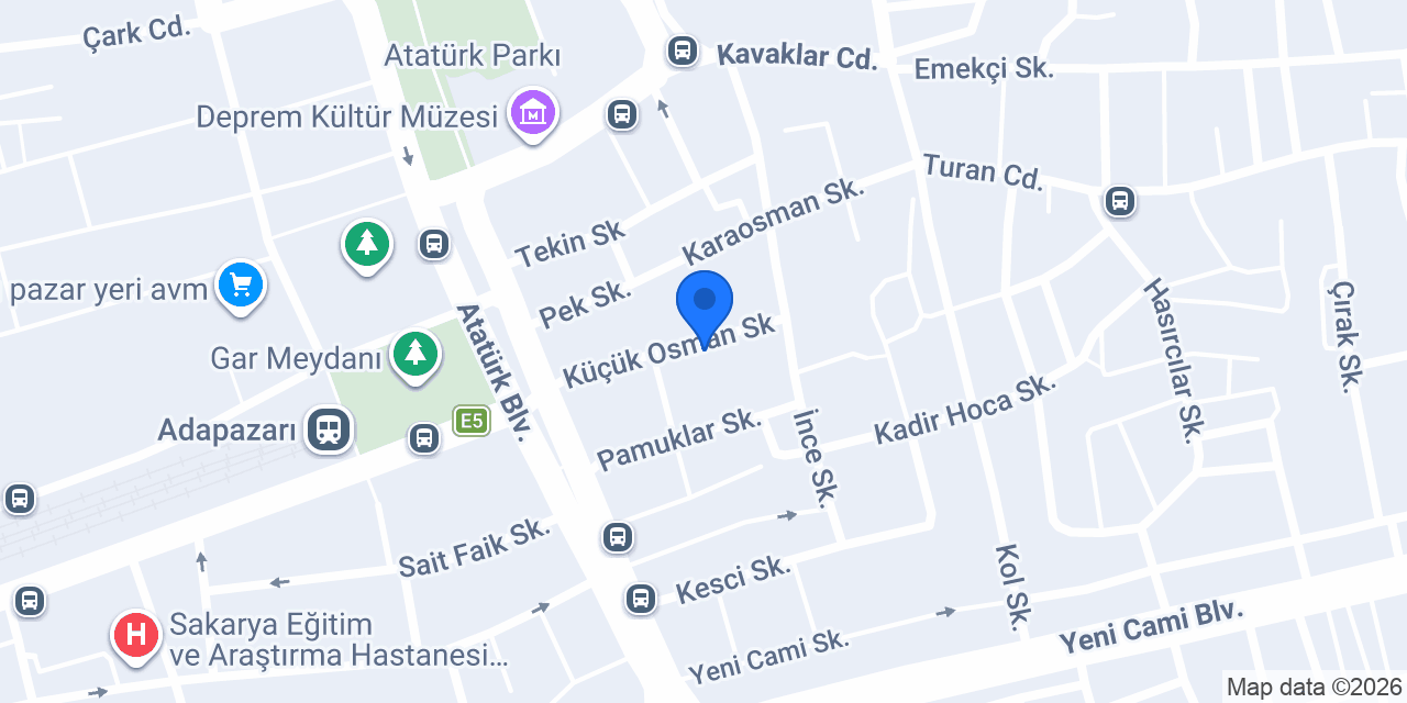 Mümin Bayan Kuaförü konumu