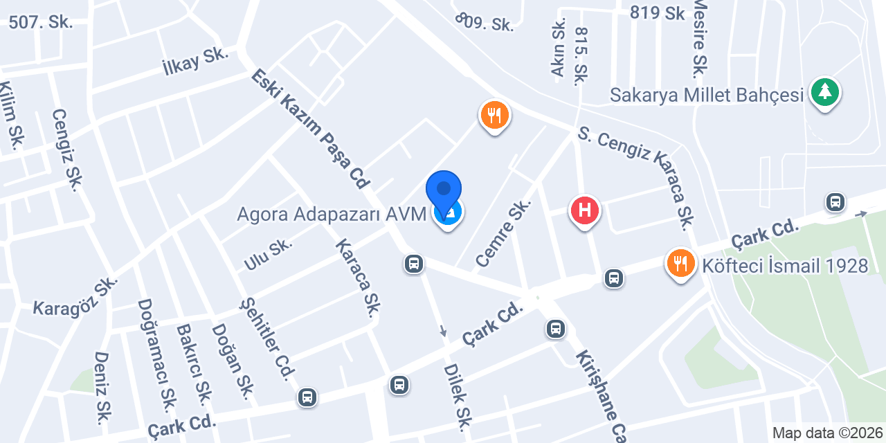 SAKARYA KARTAL YUVASI konumu