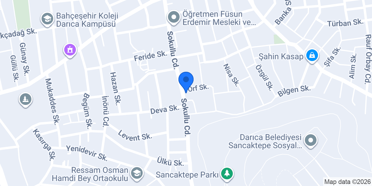 ÇETİN MİMARLIK konumu