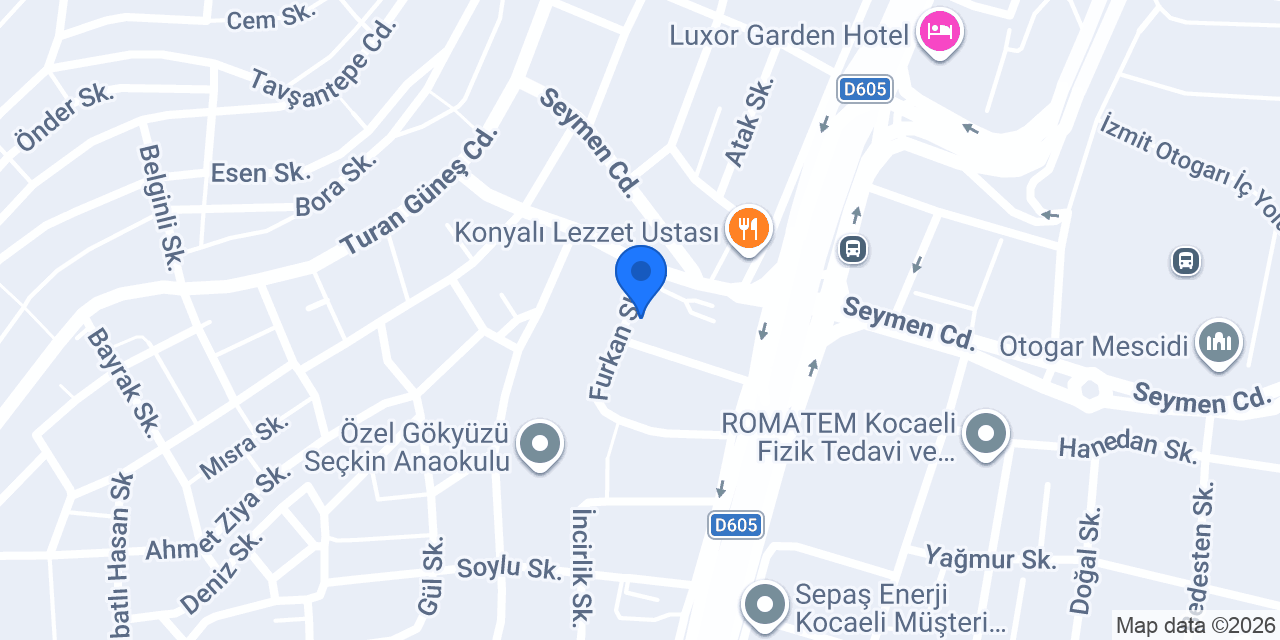 Tekno Havuz konumu