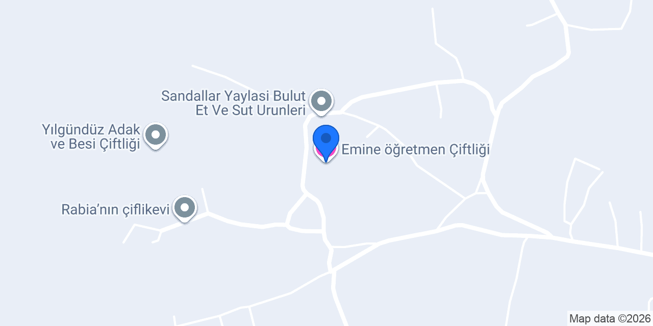 Emine öğretmen Çiftliği konumu