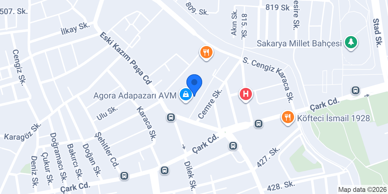 MAD PARFUMEUR SAKARYA konumu