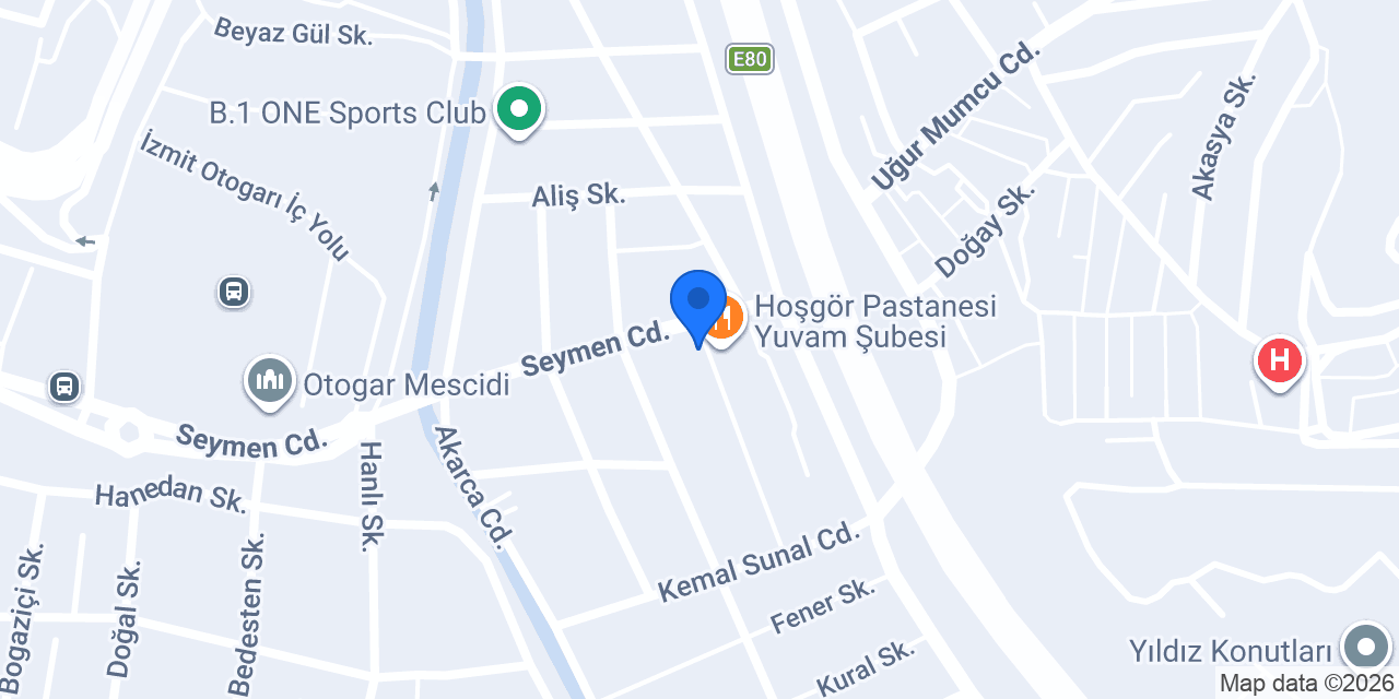 Tuğçe Gülener Studio konumu