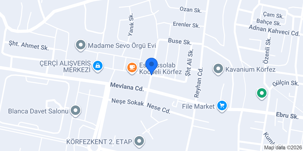 Sütlü Cup Körfezkent konumu