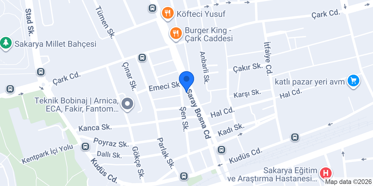 Adaçatı cafe konumu